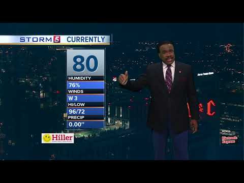 Lelan's early morning forecast: Thursday, August 22, 2019