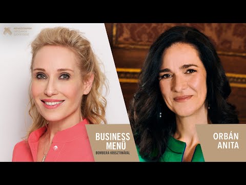 Business menü Bombera Krisztinával | Global Leadership Award Különdíj 2024 – Orbán Anita
