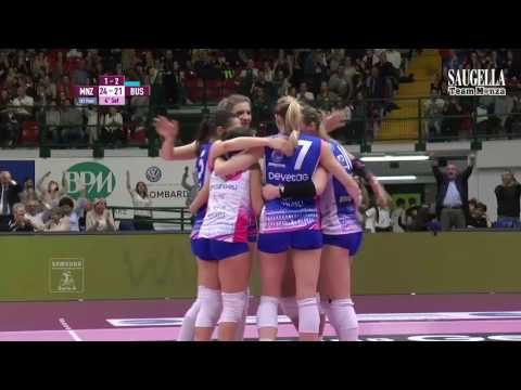 Highlights Saugella Team Monza - Unet Yamamay Busto Arsizio