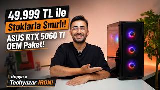 BU FİYATA KAÇMAZ! | ASUS RTX 5060 Ti OEM Paket İncelemesi! - İtopya'da