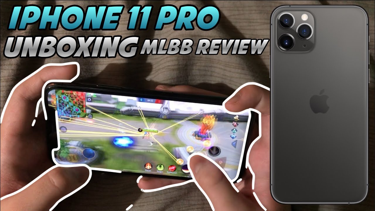 IPHONE 11 PRO | Unboxing and MLBB review | HANDCAM (fanny) | Mobile Legends