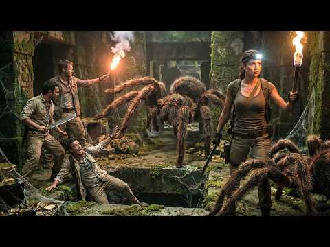 La chasse au trésor a mal tourné : une embuscade d'araignées géantes dans le tombeau antique !