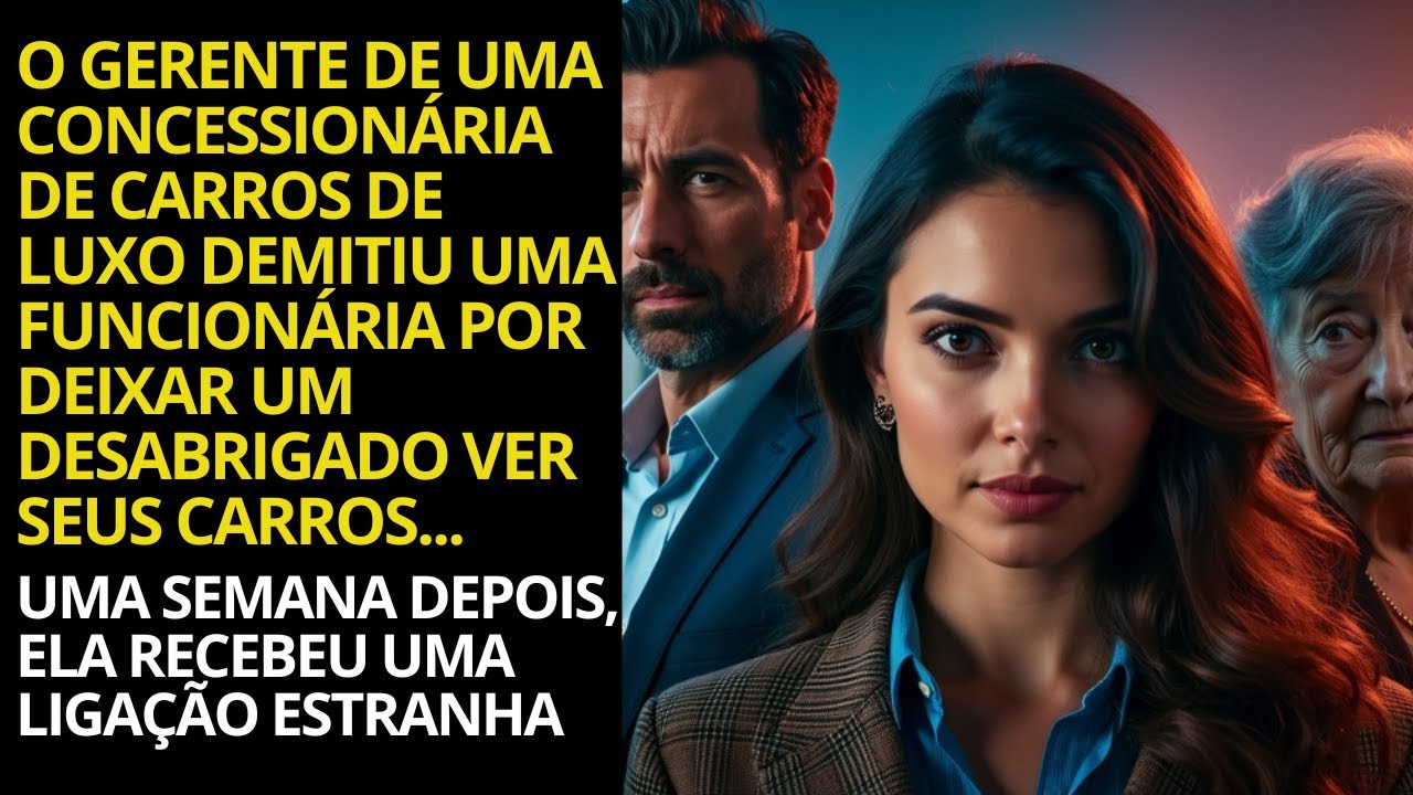 Mulher foi demitida por deixar um desabrigado ver carros de luxo. Veja o que acontece depois...