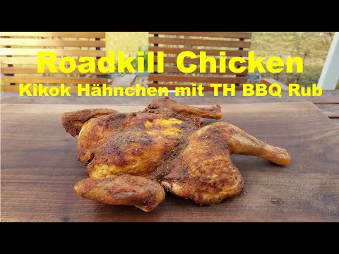 Roadkill Chicken - Kikok Hähnchen mit TH BBQ Rub