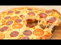 A MELHOR PIZZA DE LIQUIDIFICADOR FIZ A MASSA EM 1 MINUTO SUPER FÁCIL DELICIOSA Isamara Amâncio