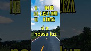 Louvor 108 do hinário ccb | é Jesus a fonte de riqueza | #joaootaviorufino #louvor