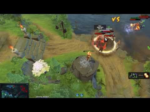 Shadow Fiend RAMPAGE  dota2 2017