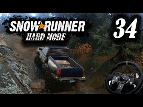SnowRunner - Hard Mode - Scout Rescues - Episode 34