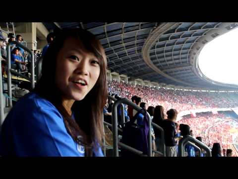 Yonsei University cheers for soccer team 2011 - AKARAKA.MOV