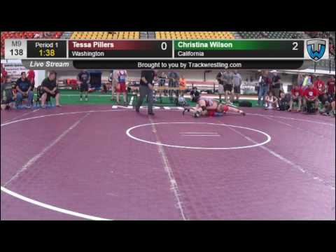 919 HS GIRL 138 Christina Wilson California vs Tessa Pillers Washington 8418849104