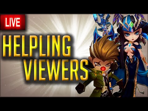 LIVE: Helping Viewers with Summoners War