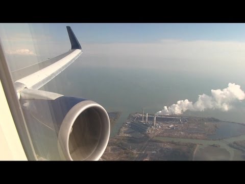 Delta Airlines B767-300ER Landing Detroit