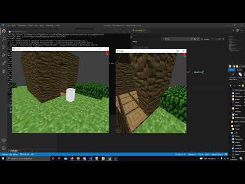CodingWithK3 - [ Ursina / UrsinaNetworking ] Multiplayer Minecraft Clone in Python !