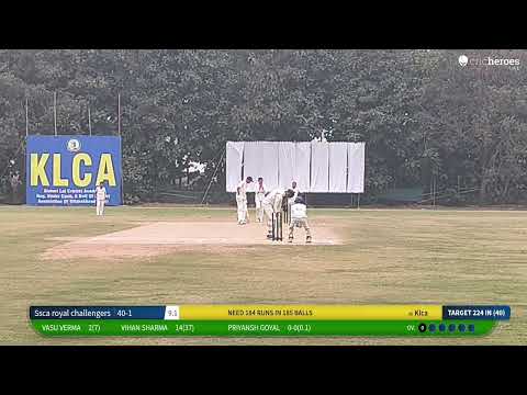 Klca vs Ssca royal challengers live cricket match |  live - Klca Jamalpur Gurugram ( Gurgaon )