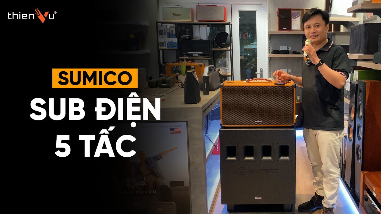 Loa Subwoofer Sumico SUB1801 Chính Hãng - Video