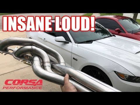 Made the Whipple S550 as LOUD as Possible!! Corsa Longtubes Corsa Xtreme Catback