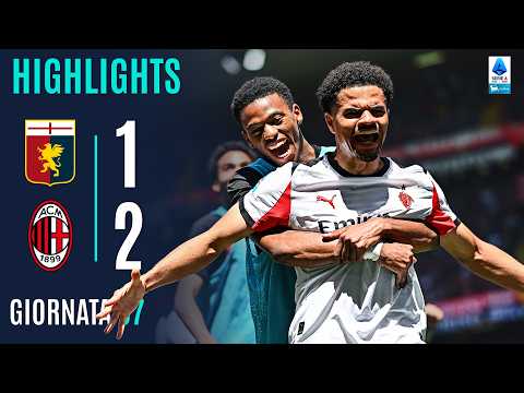 Video highlights della Genoa vs Milan (1 a 2) - Giornata 37 - Fantacalcio e fantamedie