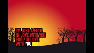 Jim Photoglo - Fool In Love With You - Karaoke