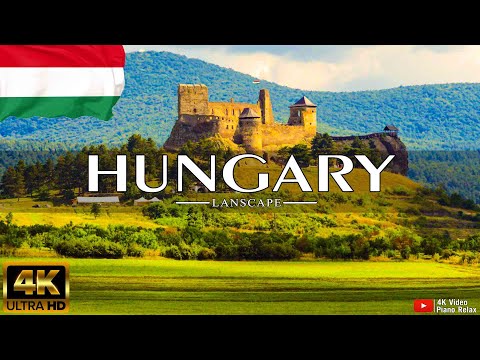 FLYING OVER HUNGARY (4K UHD) - Relaxing Music Along With Beautiful Nature Videos - 4K Video HD