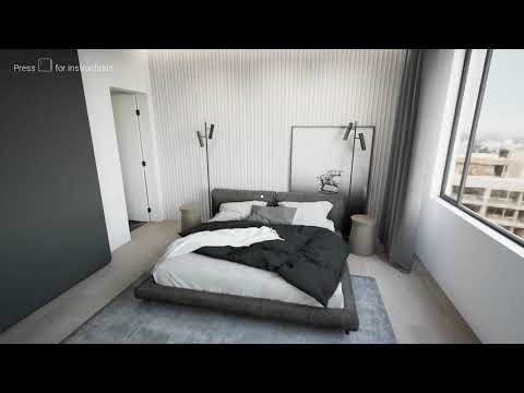 Modern 60m2 Studio Apartment- Virtual Tour- Unreal Engine 4
