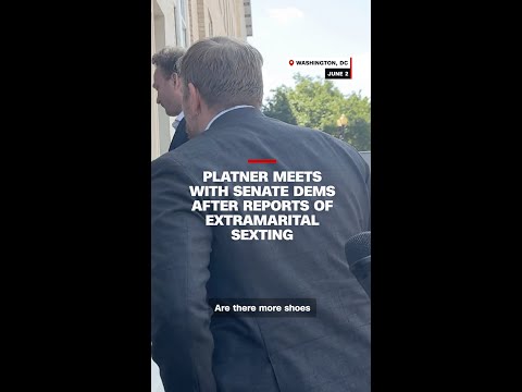 Platner meets with Senate Dems after reports of extramarital sexting