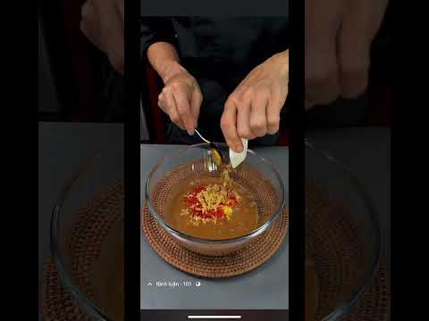 Cách pha mắm nêm ngon. Nguồn: Anh Đầu Bếp #mamnem #mamnemdican #mamnemdanang #phamamnem