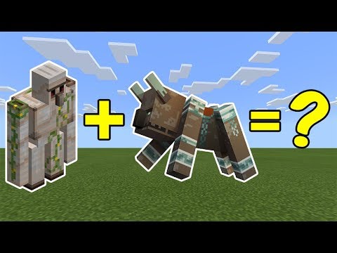 I Combined an Iron Golem and a Ravager in Minecraft - Here's What Happened...