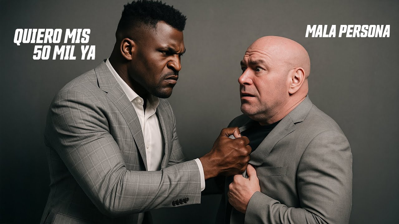 DANA: “NGANNOU ES UNA MALA PERSONA”