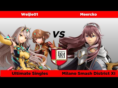 Milano Smash District XI - Weijie01 (Pyra/Mythra) vs Meercko (Lucina) - Winners Semi-Finals