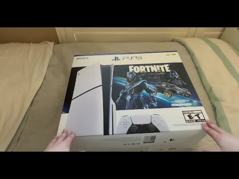 PS5 Slim Unboxing || Fortnite and NBA2K25 Gameplay