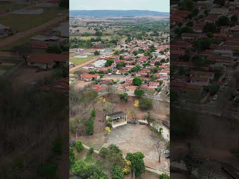 Cidade de Aurilândia-Go vista de cima
