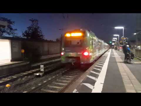 Mitfahrt mit der Grünen ET423 der S-Bahn Rhein Main auf der S6