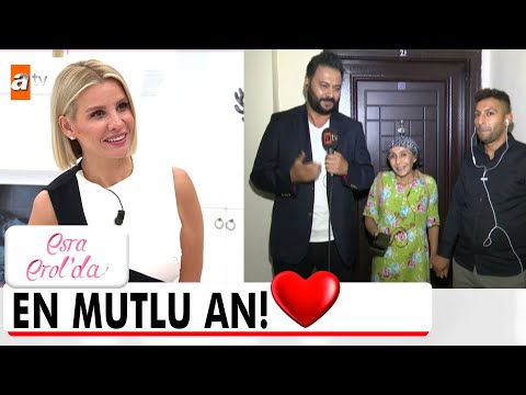 Elif yeni evinin kapısından ilk kez canlı yayında girdi! - Esra Erol'da 24 Ekim 2022