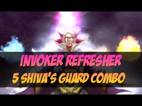 [ Invoker Tutorial ] - 5 Hardcore refresher combo with the shiva's guard