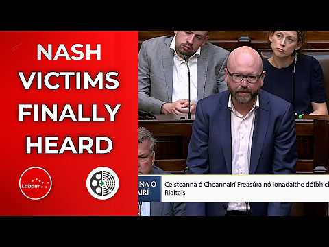 Ged Nash: Scoping Report brings victims a path to truth