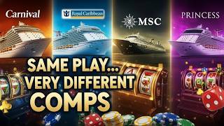 Cruise Casino Comps Compared: Carnival vs Royal vs MSC vs Princess