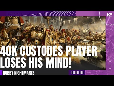 Toxic 40K 'Coach' RUINS Gaming Club, Custodes Player REFUSES to Back Down! 40K Campaign Nightmares!