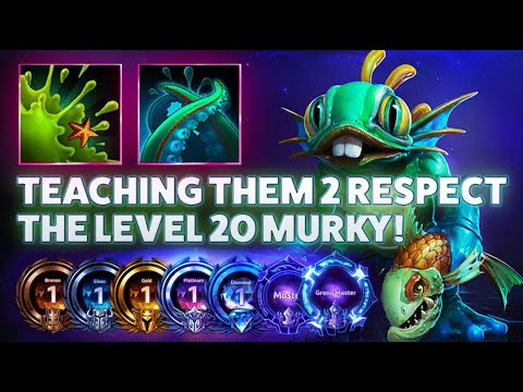 Murky Octograb - TEACHING THEM TO RESPECT THE LEVEL 20 MURKY! - Hardstuck Bronze 5 Adventures 2022