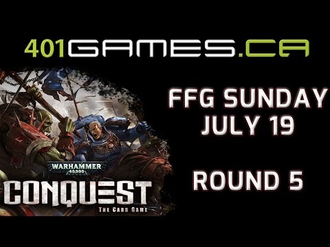 FFG Sunday - Warhammer 40K: Conquest Round 5 - 401 Games