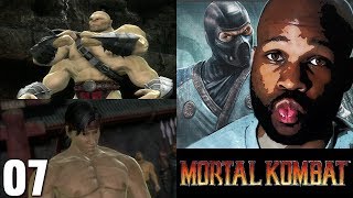 Mortal Kombat 9 Gameplay Walkthrough Part 7 - How to Beat Goro (Mortal Kombat 9 Story Mode)