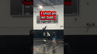 I shot an air ball...  #basketball