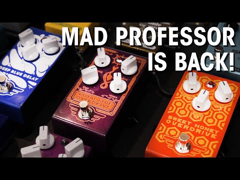 Mad Professor is back! | Original Pedals & New Hand-wired Series
