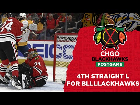 New-Look Chicago Blackhawks Fall to Predators for 4th-Straight Loss | CHGO Blackhawks Podcast