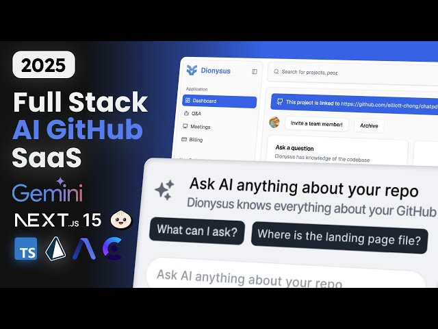 Building and Deploying a Full Stack AI SaaS with Next.js, Google Gemini ...
