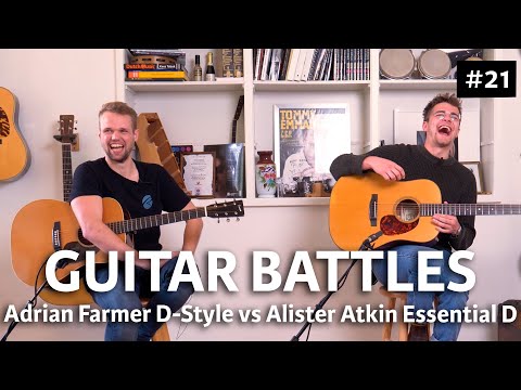 Cedar vs Spruce tops on Dreadnoughts! | Guitar Battles #21 | @ TFOA