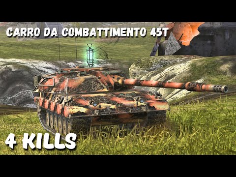 Carro da Combattimento 45t - 4 KILLS | 5,9 K Damage, WoT Blitz Replay