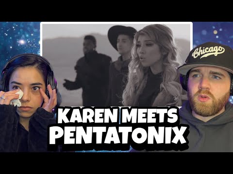Karen Meets : Pentatonix - Hallelujah (Official Video) | First Time Reaction | KAREN WAS SHOCKED
