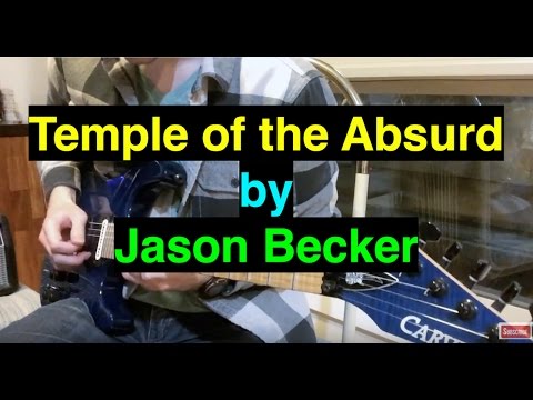 Jason Becker - Temple of the Absurd (Excerpt Cover)