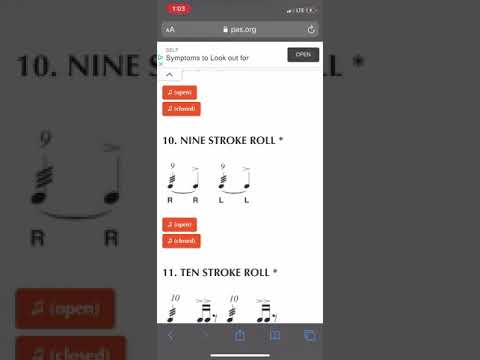 Mr. Gore breaks down the rest of the roll rudiments