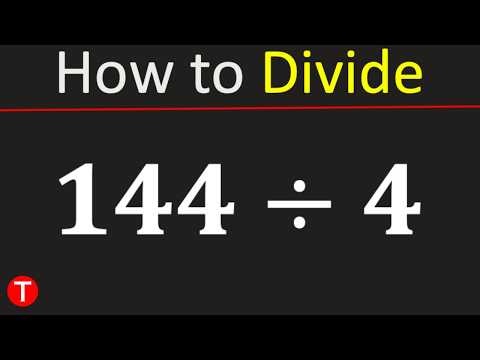 144 Divided By 4